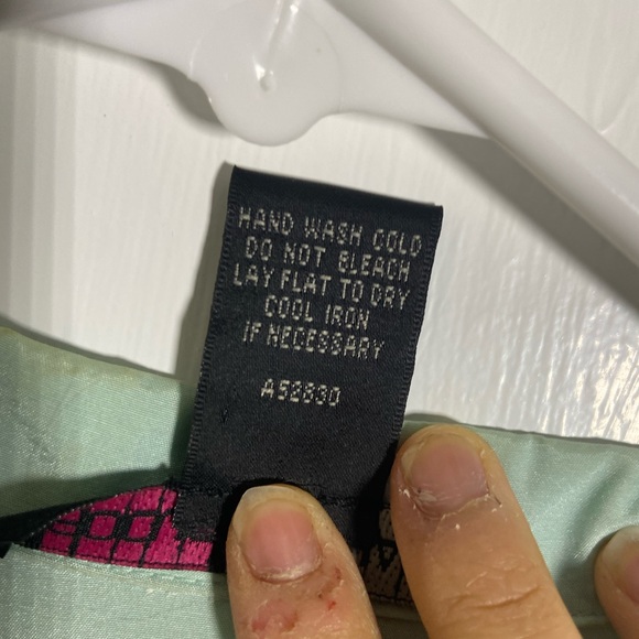 Vintage Focus by Shani Mint Green Reflective Lightweight Shirt.m - Picture 10 of 11